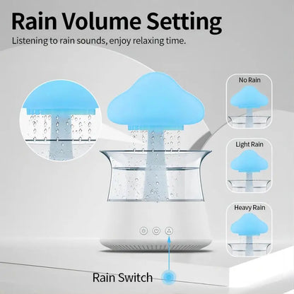 Relax Cloud Rain Diffuser Humidifier